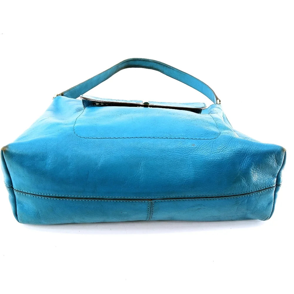 Kate Spade Serena Scion Blue  Leather‎ Shoulder Handbag